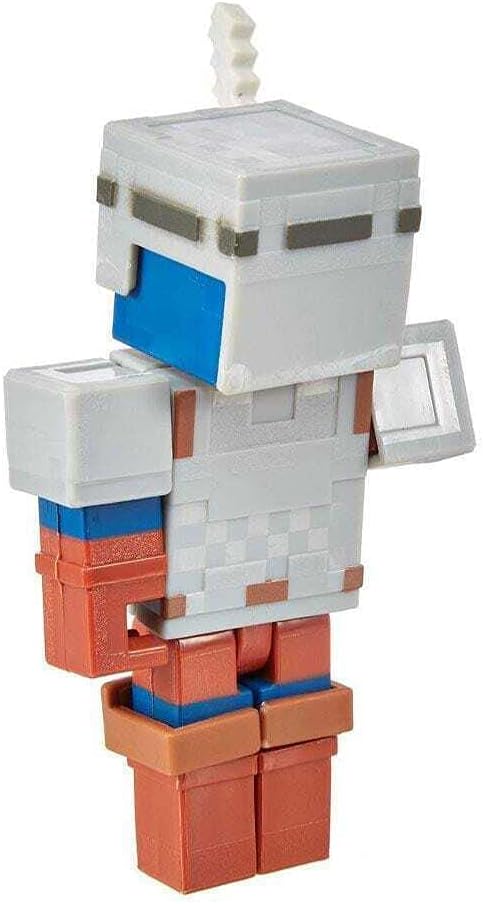 Mattel Minecraft Dungeons Battle Chest with Figure, Weapon and Accessories, Action & Adventure Toy Based on Video Game, for Storytelling Play and Display, Gift for 6 Years Old and Up