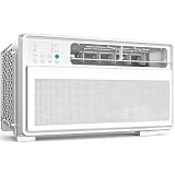 DDZJTPP Aire Acondicionado De Ventana Inverter De Bajo Consumo, Unidad con Control Remoto Y Termostato, Temporizador De 24 Horas 3 Modos de Refrigeración para Dormitorio Y Sala 12000BTU