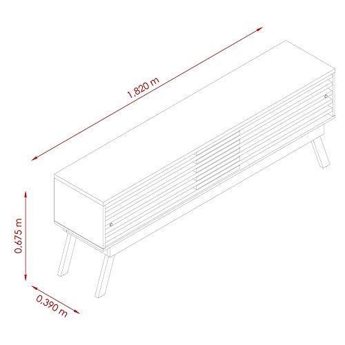 La Mejor review de Mueble para tv 75 pulgadas disponible en línea para comprar. 18 Imagen adicional
