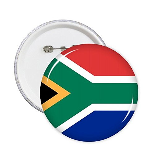 Afrique du Sud drapeau national en badge bouton rond pays symbole lot de 5 L