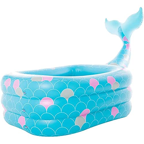 Piscine gonflable de forme de poisson activité extérieure enfants 3 ans piscine de soufflage