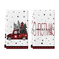 Christmas Tree & Red Truck