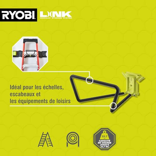 Crochet RYOBI pour Système Link capacité 227 kg RSLW804 - vue 3