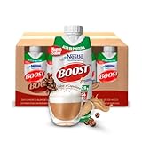 Boost Alto en Proteína Suplemento Alimenticio Sabor Capuchino, Caja de 12 piezas de 330ml c/u