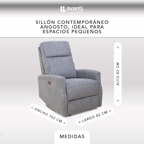Review de Reclinable electrico de tela que puedes comprar esta semana. 21 Imagen adicional