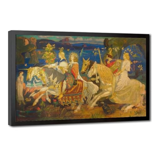Impression sur toile John Duncan tableau suspendu aux finitions soignées