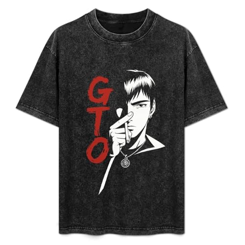 Great Teacher Onizuka GTO Men's T-Shirt Unisex Black Men Tees L