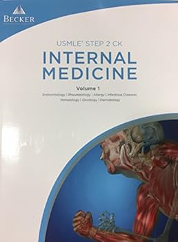 Paperback USMLE Step 2 CK Internal Medicine Volume 1 Book