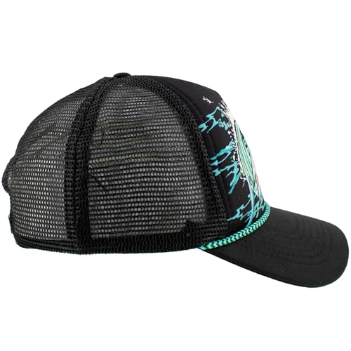 Image of Mountain Dew Baja Blast Big Waves Trucker Hat Multicolor