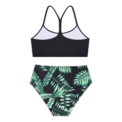 Weixinbuy Girls Swimsuits Bikini Set Kids Bathing Suit Bikini Top Bottom 2Pcs Teen Girls' Swimwear Set2