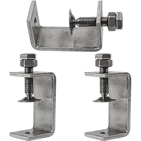 3 Stück C Klemme,65mm Delstahl Heavy Duty Trägerklemme Fixierzange, für Zwingen, Klemmen & Spanner, Holzarbeiten Werkzeug, Heimwerken & Autoreparatur Cover