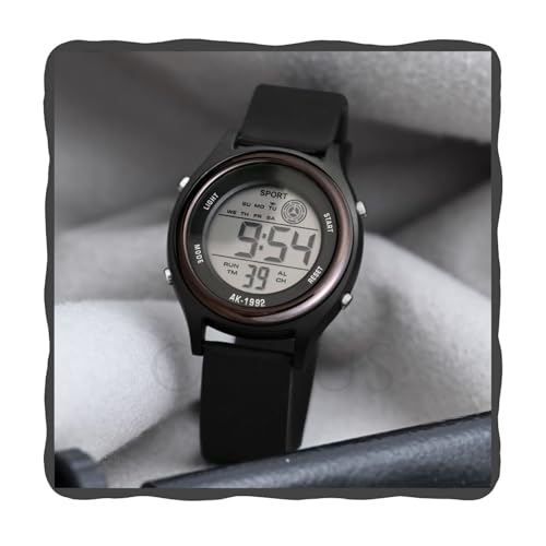 Image of ON TIME OCTUS Waterproof Digital Kids Watch | Multi-Functional Unisex Sports Watch with 7 LED Colors | Ideal for Boys & Girls and Women Age Above 7 Years