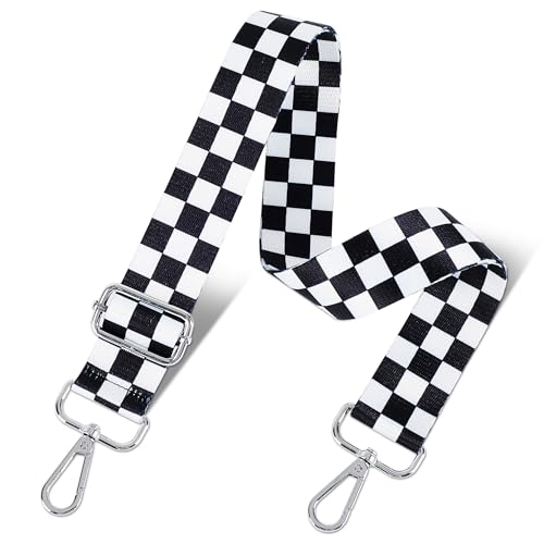 Image of chushui Silver Hardware Purse Strap,Replacement Crossbody Adjustable Shoulder Strap for Handbag Bag