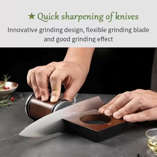 JRINK Kit de amolador de facas com ângulo magnético de 15°/17°/20°/22°, pedra de amolar para borda r