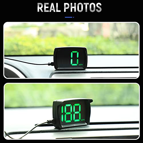 Vjoycar G20 New Speedometer Hud Gps Digital Speed Meter Mph Speedo Head Up Display thumb #4