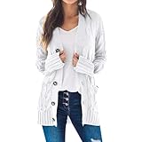 Easy Care for Lasting Freshness: Keeping your cardigan in pristine condition is a breeze. Simply machine wash it in cold water with like colors and tumble dry on low heat, or opt for lay-flat drying to preserve its shape and color. The durable material ensures your sweater retains its like-new appearance wash after wash.