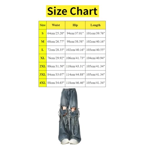 Y2K Aesthetic Cargo Track Pants, Cyber Fairy Grunge Pants, Casual Wide Leg Trousers Joggers, Gothic Ripped Jeans2