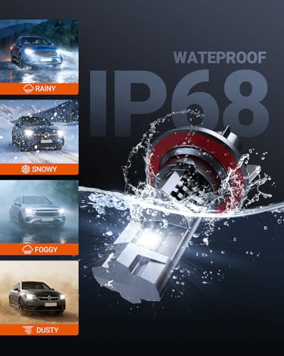 Image of SEALIGHT 9007 /HB5 Fog Bulbs 80,000LM 130W Wireless for ATVs & Powersports, 2026 Version 99% Compatibility, 10xBrightness S7S Series Wireless 9007 Bulbs 10 Years Lifespan- Pack of 2