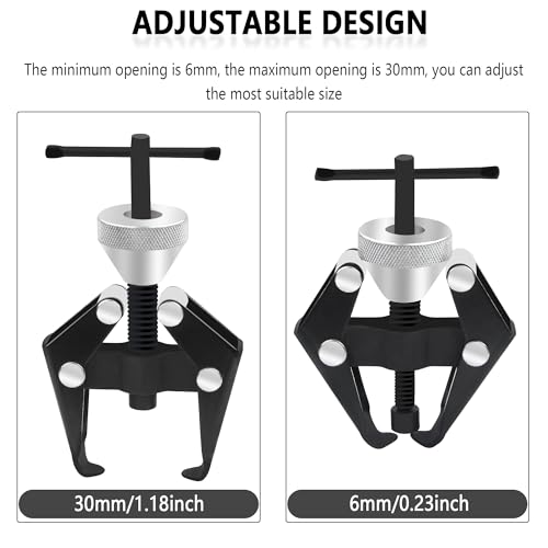Image of Windshield Wiper Arm Removal Tool Kit,Professional Bearing Puller & Battery Terminal Puller for Easy Removal and Repair Wiper Arms,Universal Wipers Arm Pullers Car Accessories