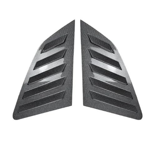 Garniture persiennes Audi A3 S3 8V look carbone contre le style de série fade