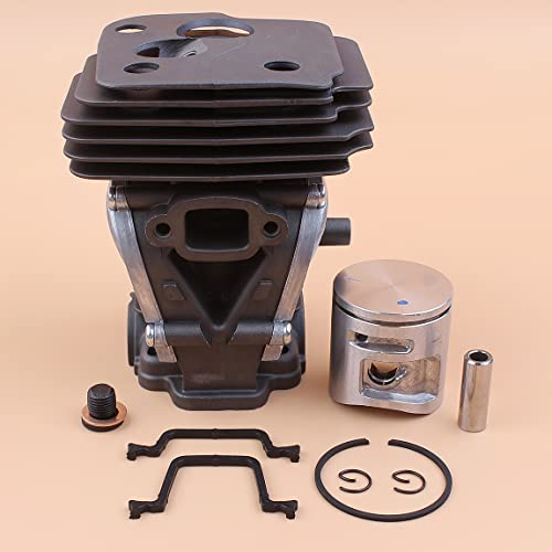 Kit piston cylindre 42 mm pour résoudre le manque de compression tronçonneuse 445