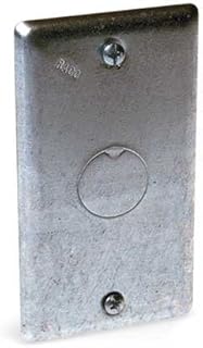Electrical Box Cover, Square, Ko Centered