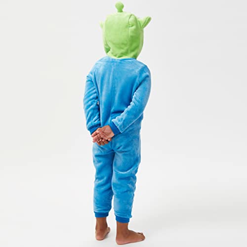 Disney Kids Toy Story Aliens Fleece Onesie For Boys Or Girls Blue Size 6 #TOP2