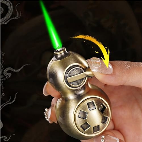 Encendedor portátil recargable con llama ajustable miniatura 3