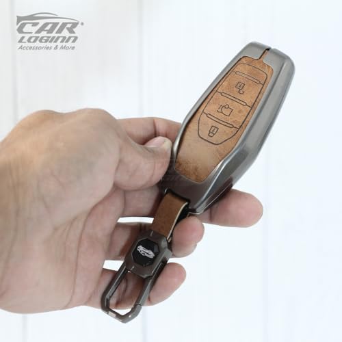 Image of Premium Car keycover for Mahindra XUV-500 Push Start Key (Smartkey)