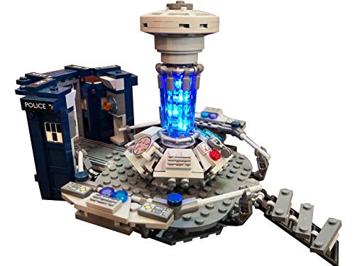 Brick Loot LED Lighting Kit for Your Doctor Who Lego Set 21304 (Lego Set NOT Included) - Handmade