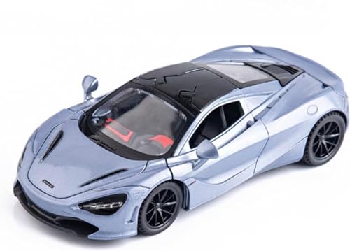 Image of Invite Diecast Model Car 1:32 for McLaren 720S Sound and Light Pull Back Model Cars Alloy Model Display Adult Collection【Color As Per Stock】