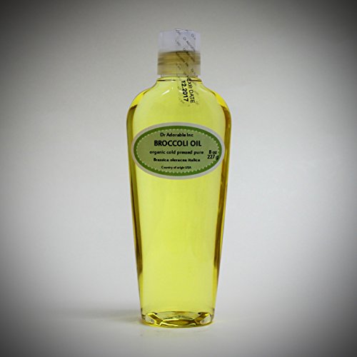 Premium Broccoli Seed Oil Cold Pressed Pure & Organic 8 oz