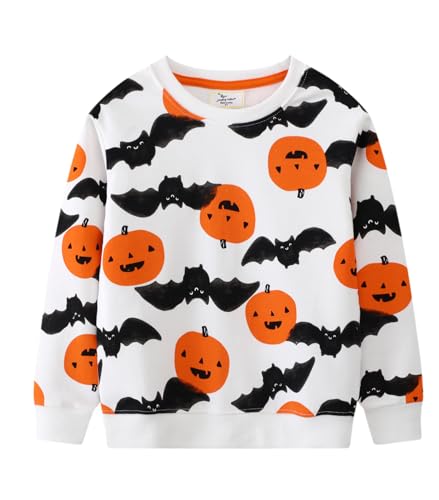 Image of LOKTARC Toddler Boys Graphic Crewneck Sweatshirts 2-Pack, Sizes 2T-7 | Cotton Blend French Terry, Dinosaur, Construction and Shark Graphics, Ribbed Trim, Preschool Daycare Outdoor