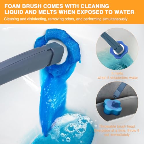 Image of Toilet Wand Holder Replacement for Clorox - Compatible with Clorox Toilet Wand System, Secure & Durable Storage for Toilet Cleaning Brush