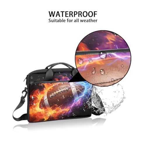 Bolso para portátil Art Flame Football 14-15 pulgadas miniatura 3