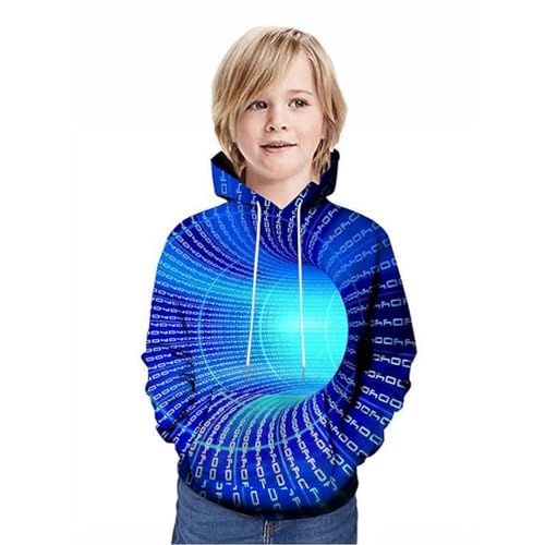 WWricotta 2 a 12 años Niños Niñas 3D Impreso Moda Pullover Sudaderas Novedad Patrón Sudaderas con Capucha Sudaderas Hombre De Oferta