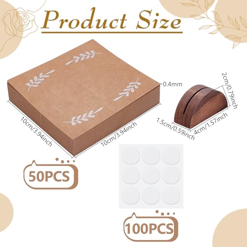 Porte-numéro de table en bois pour décoration de mariage rustique chic