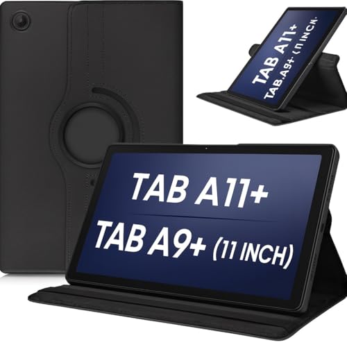 Image of 360 Degree Rotate Flip Cover for Samsung Galaxy Tab A11 Plus / A11+ / A9+ (11 INCH) (Black)