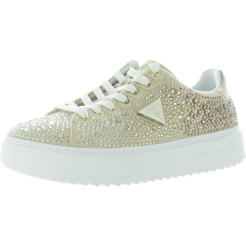 GUESS Damen Denesa Sneaker, Gold 710, 38 EU