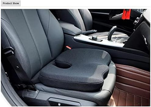 Miniatura 5 de Cojín ortopédico de espuma viscoelástica para asiento de automóvil, silla de oficina, silla de juegos, asiento de barco, cojín de coxis, almohada de