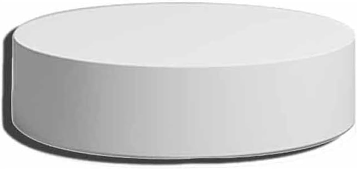 Bridal Shop Risers Display Pedestal, Event Decor Round Display Plinth Stands, Clothing Store/Bridal Shop Risers Platform Base for Mannequin/Shoe/Bags/Figures Show-White-30x40cm