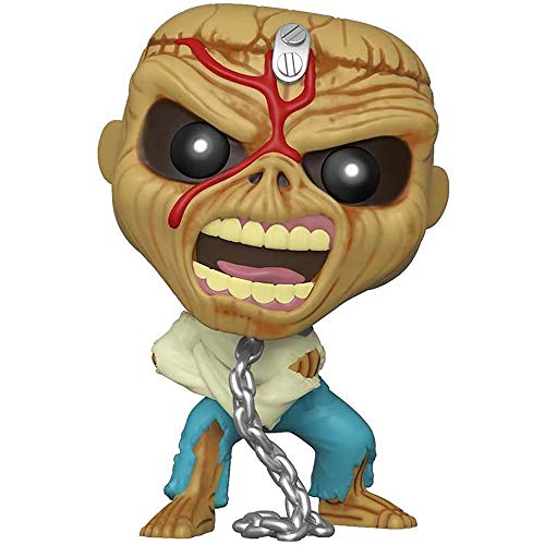 Funko Pop! Rocks: Iron Maiden - Piece of Mind - (Skeleton Eddie) - Figura de Vinilo Coleccionable - Idea de Regalo- Mercancia Oficial - Juguetes para Niños y Adultos - Music Fans