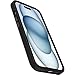 OtterBox iPhone 15 Symmetry Series Cactus Leather for MagSafe - Noir ASH (Black), Snaps to MagSafe, Ultra-Sleek, Raised Edges Protect Camera & Screen
