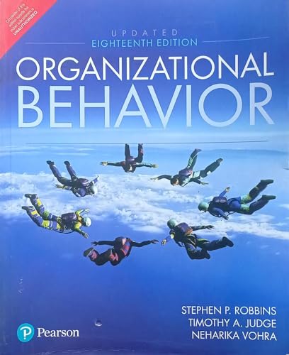ORGANIZATIONAL BEHAVIOUR By Stephen P Robbins NVB+++