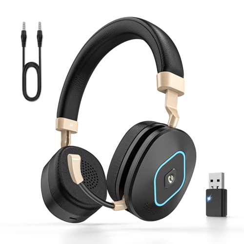 Earbay DE-AJ-BT186-G-D Kabelloses Schwarz-Beiges Headset