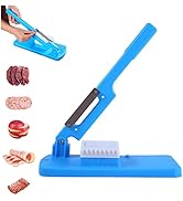 Multifunctional Table Slicer, 2023 Upgraded Manual Meat Slicer, Portable Frozen Meat Cutter Machi...