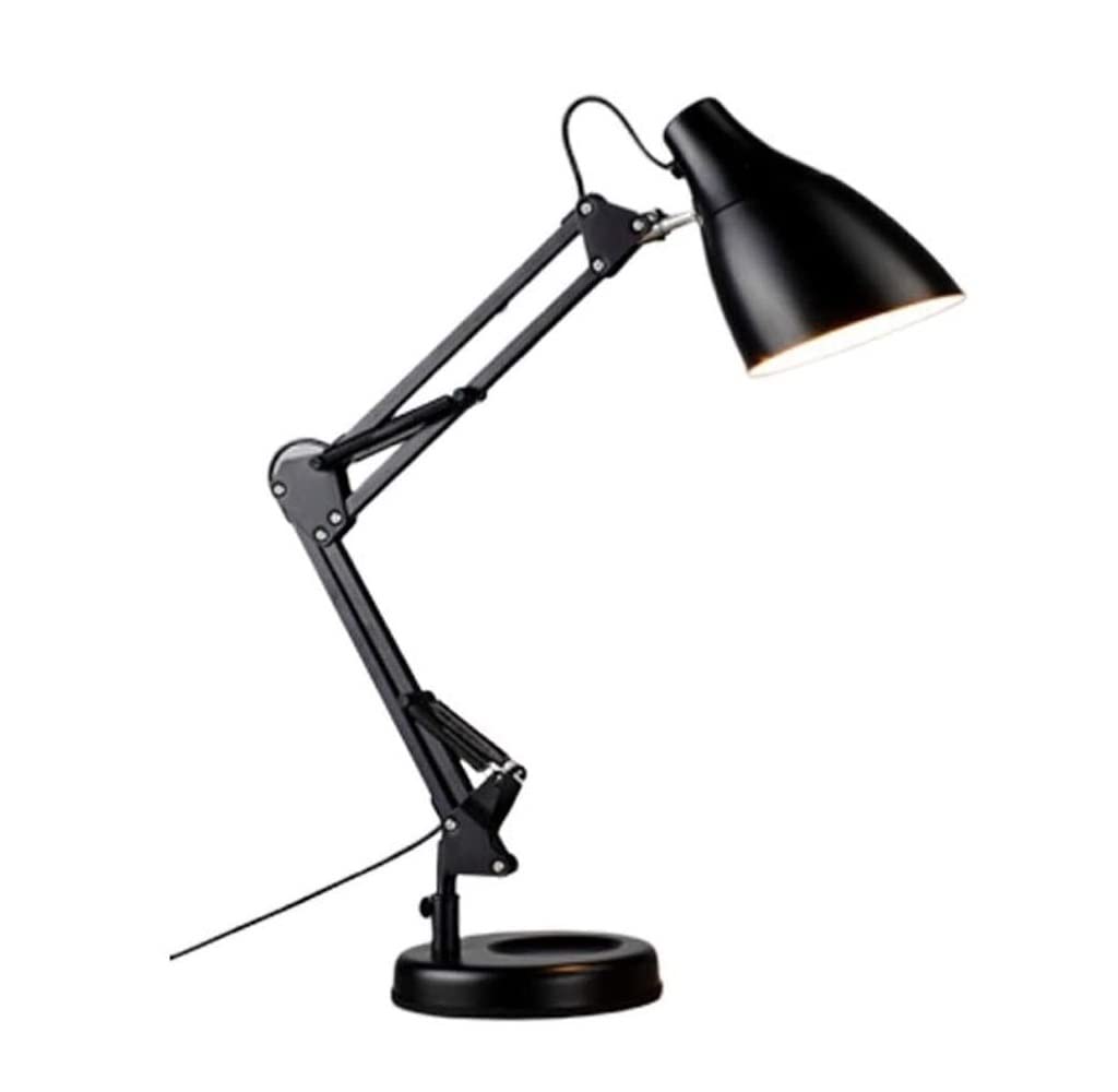 Lampe Bureau Lampe de Bureau Lampe de Lecture Lampe De Bureau LED Lampe De Table À Bras Oscillant, Lampes De Bureau en Métal Lampe De Lecture De Protection des Yeux De Chambre À Coucher pour Table De