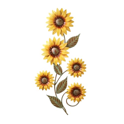 Sonnenblume Metall Wanddekoration,Deko Wand Wanddekoration,Metall...
