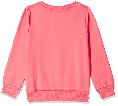 Image of Easybuy Girls Regular Sweatshirt AU21DM01GX Peach Apricot, 5 Years-6 Years