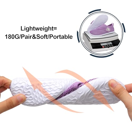 Image of Spesoul Womens and Mens Water Shoes Breathable Quick Dry Soft Barefoot Aqua Socks for Hiking Swim Beach Surf Yoga Sport